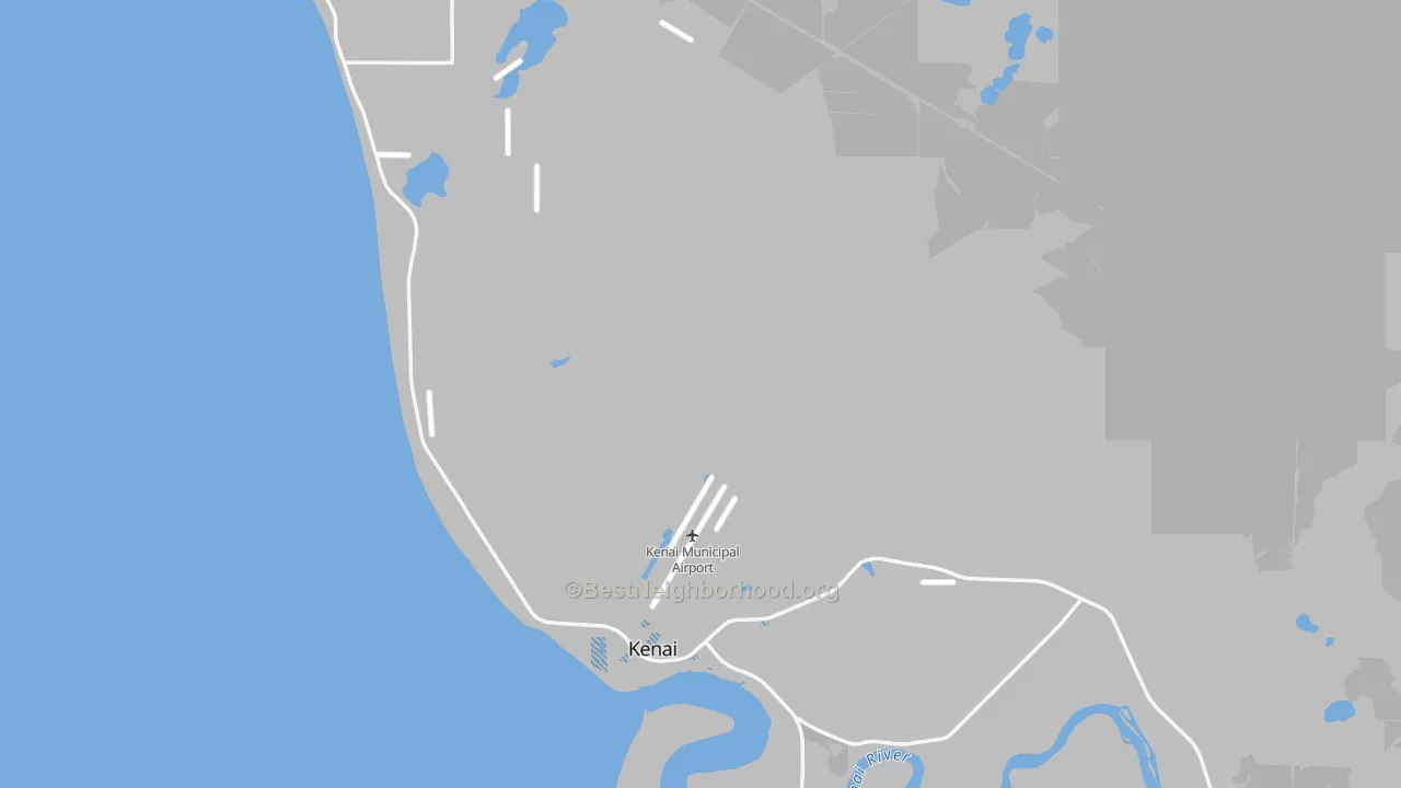 Transit Grade map of 99611, AK