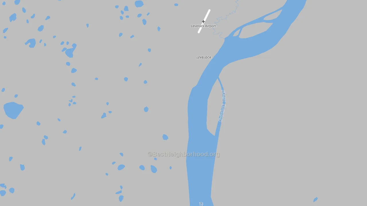 Transit Grade map of 99625, AK