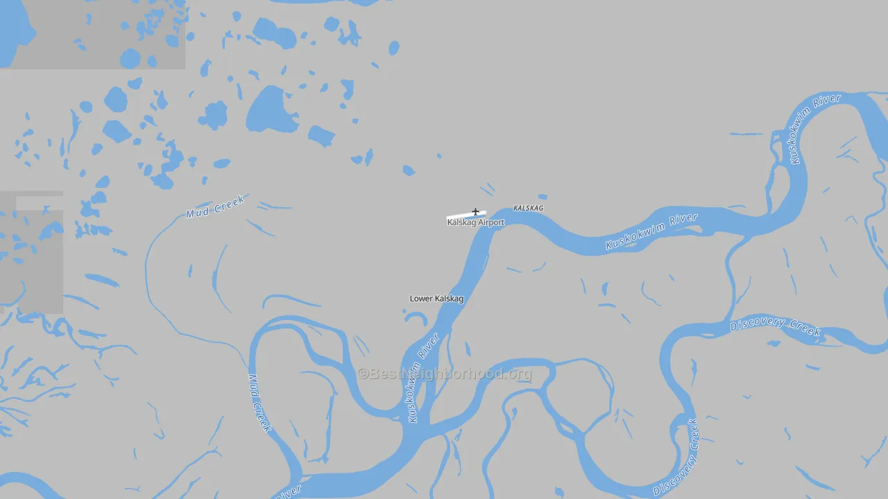 Transit Grade map of 99626, AK