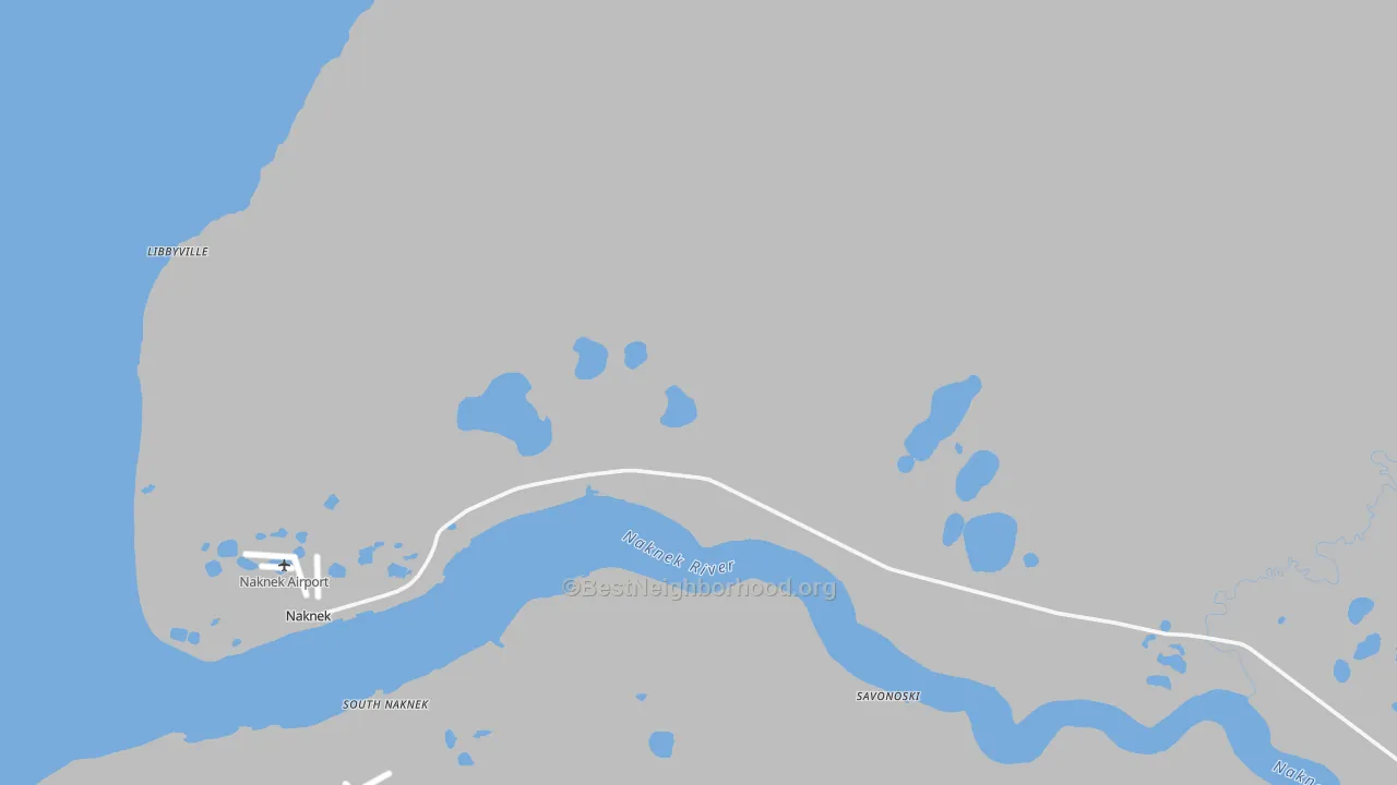 Transit Grade map of 99633, AK