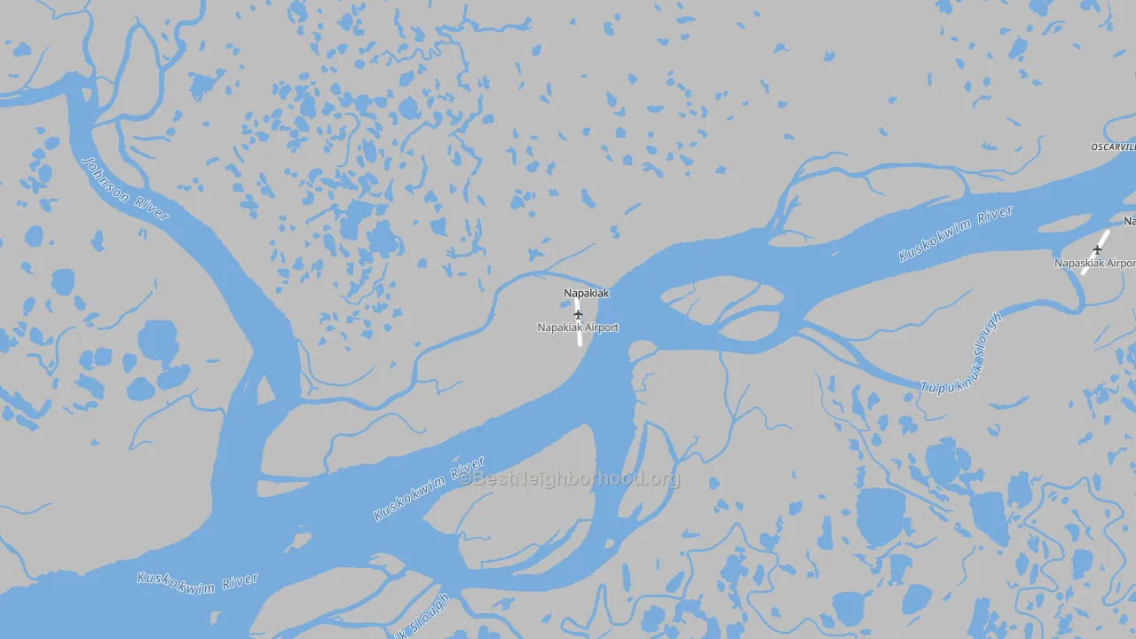 Transit Grade map of 99634, AK