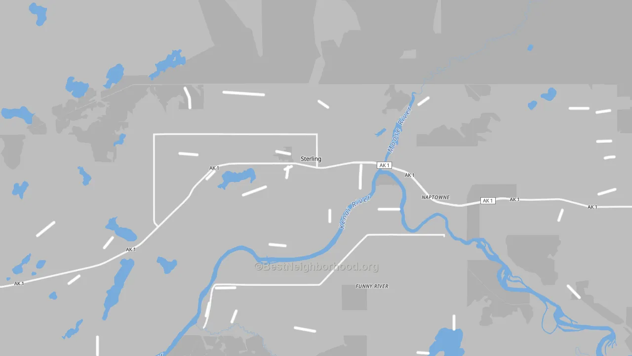 Transit Grade map of 99672, AK