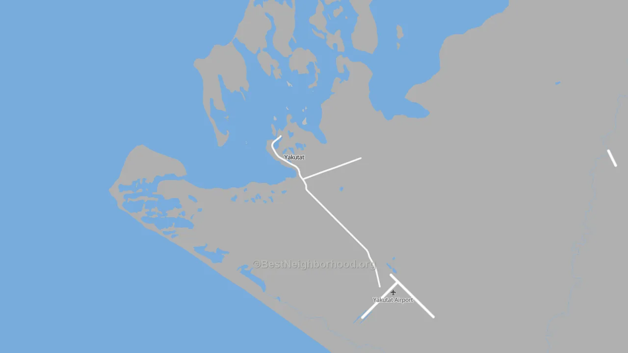 Transit Grade map of 99689, AK