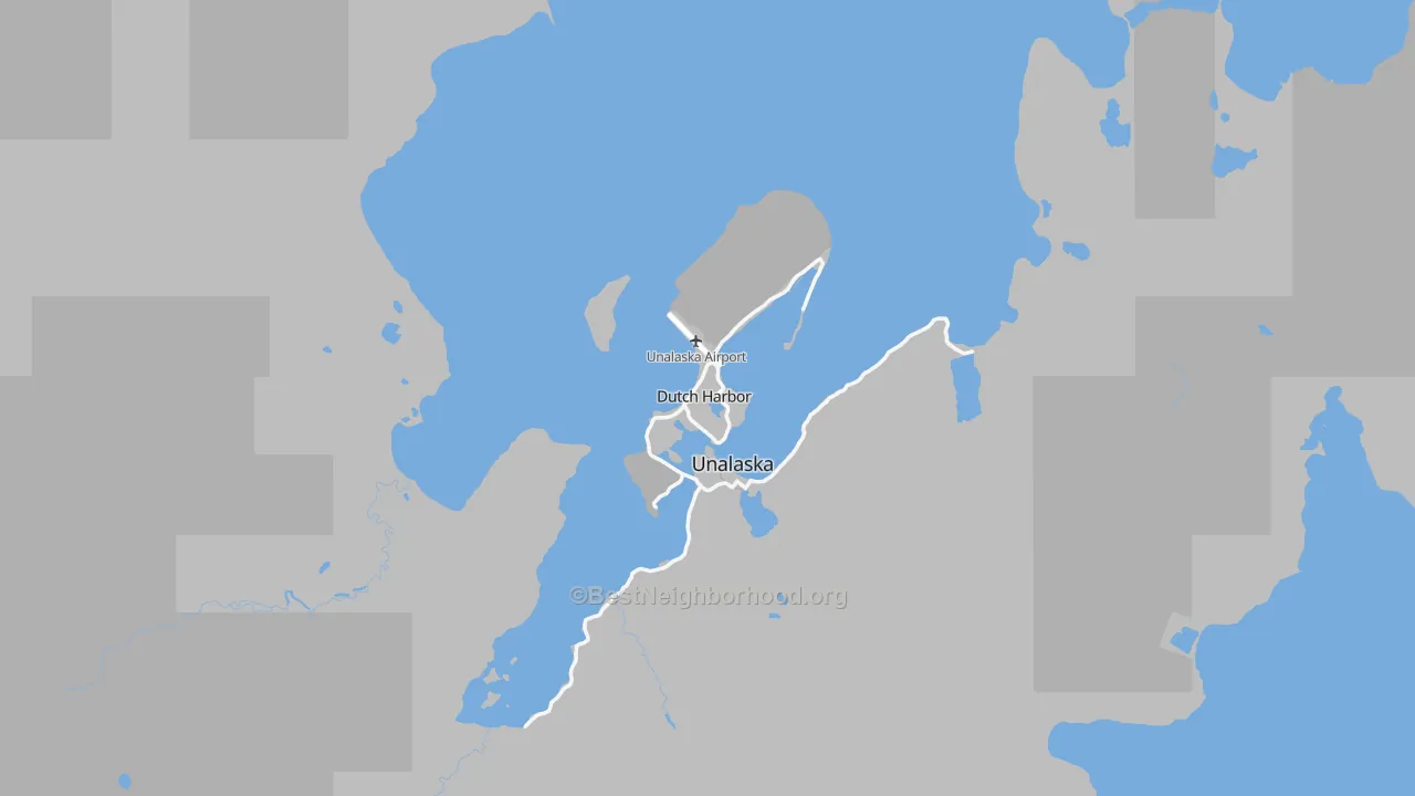 Transit Grade map of 99692, AK