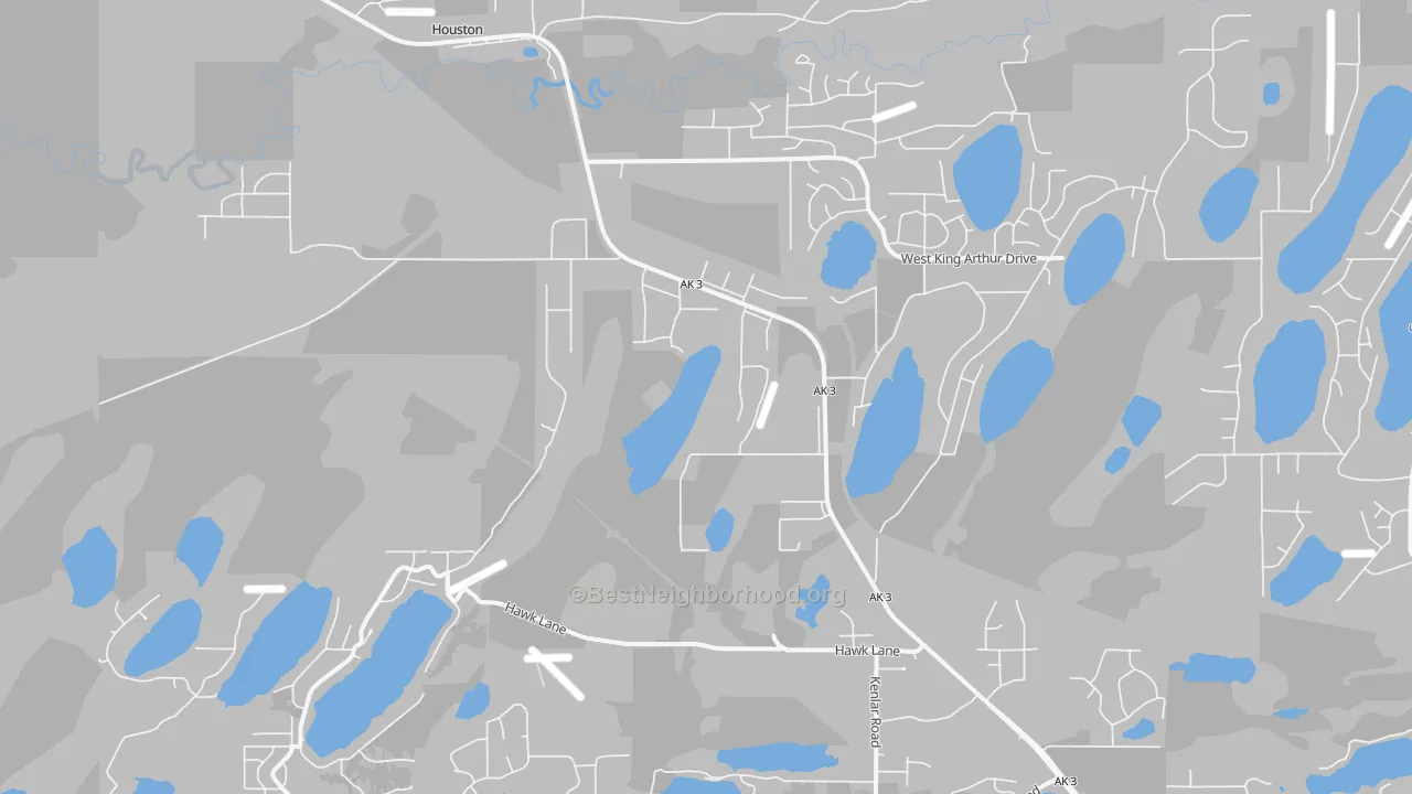 Transit Grade map of 99694, AK