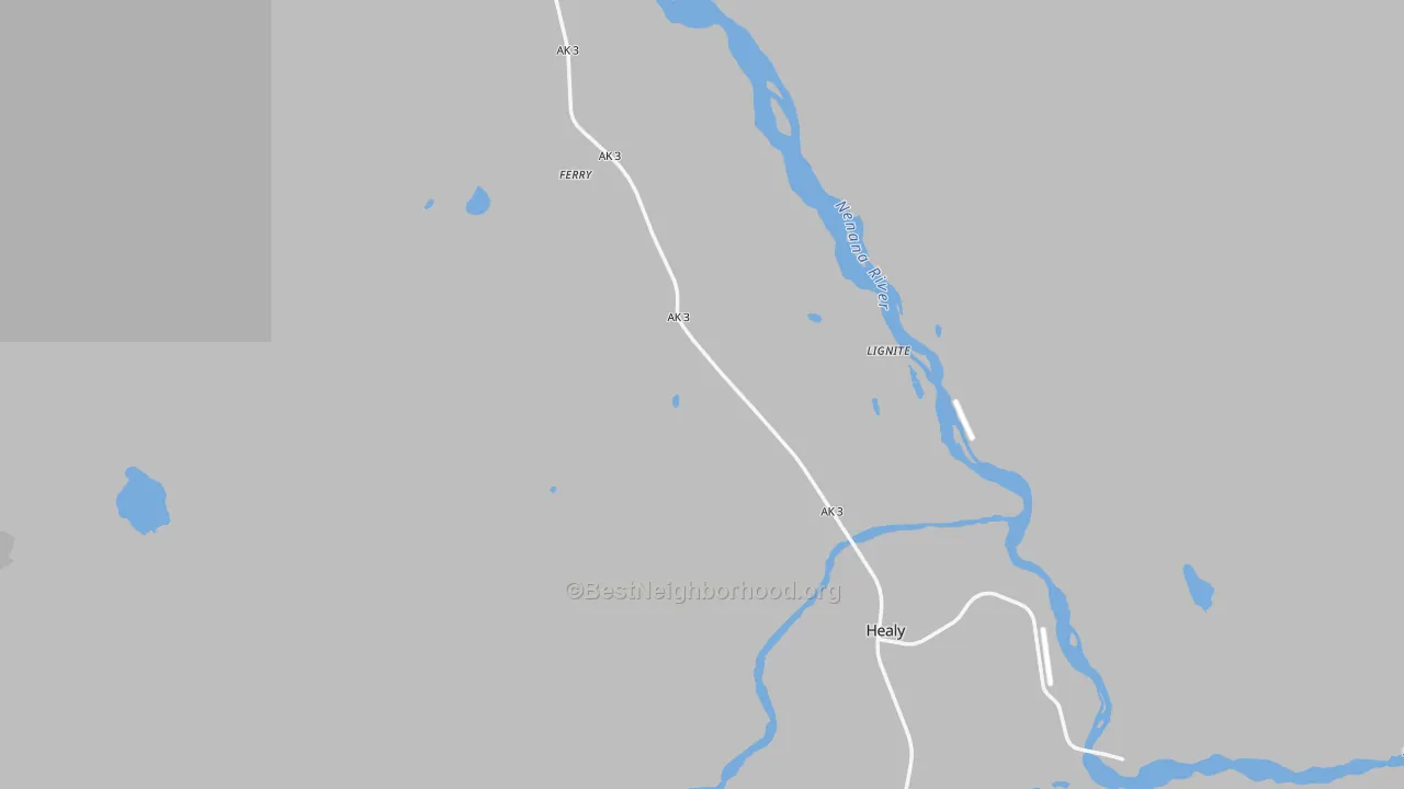 Transit Grade map of 99743, AK