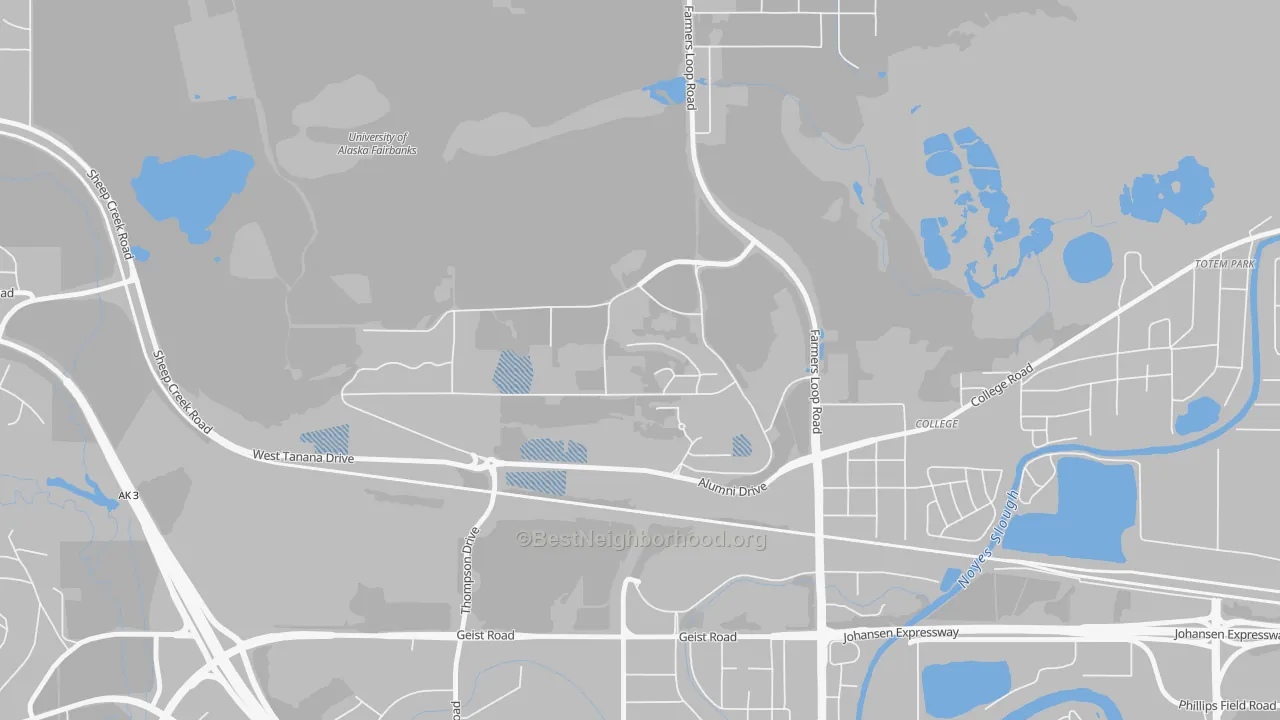 Transit Grade map of 99775, AK