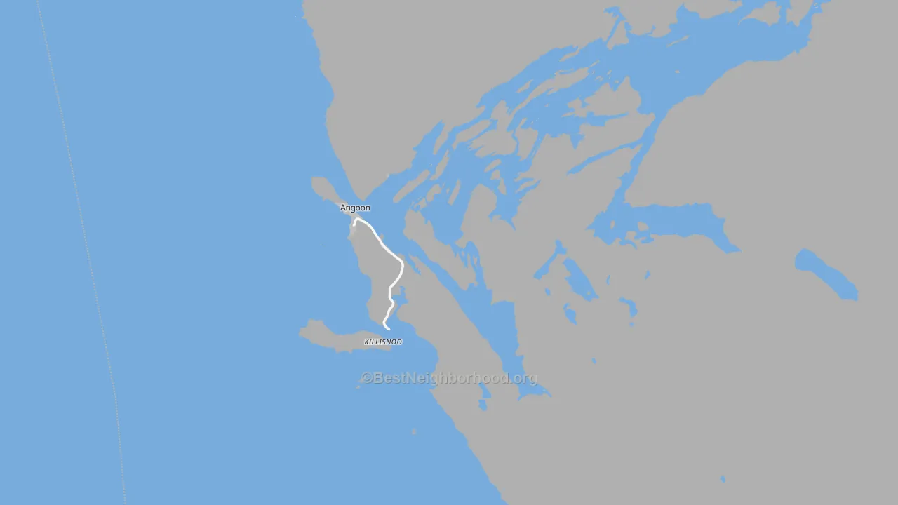 Transit Grade map of 99820, AK