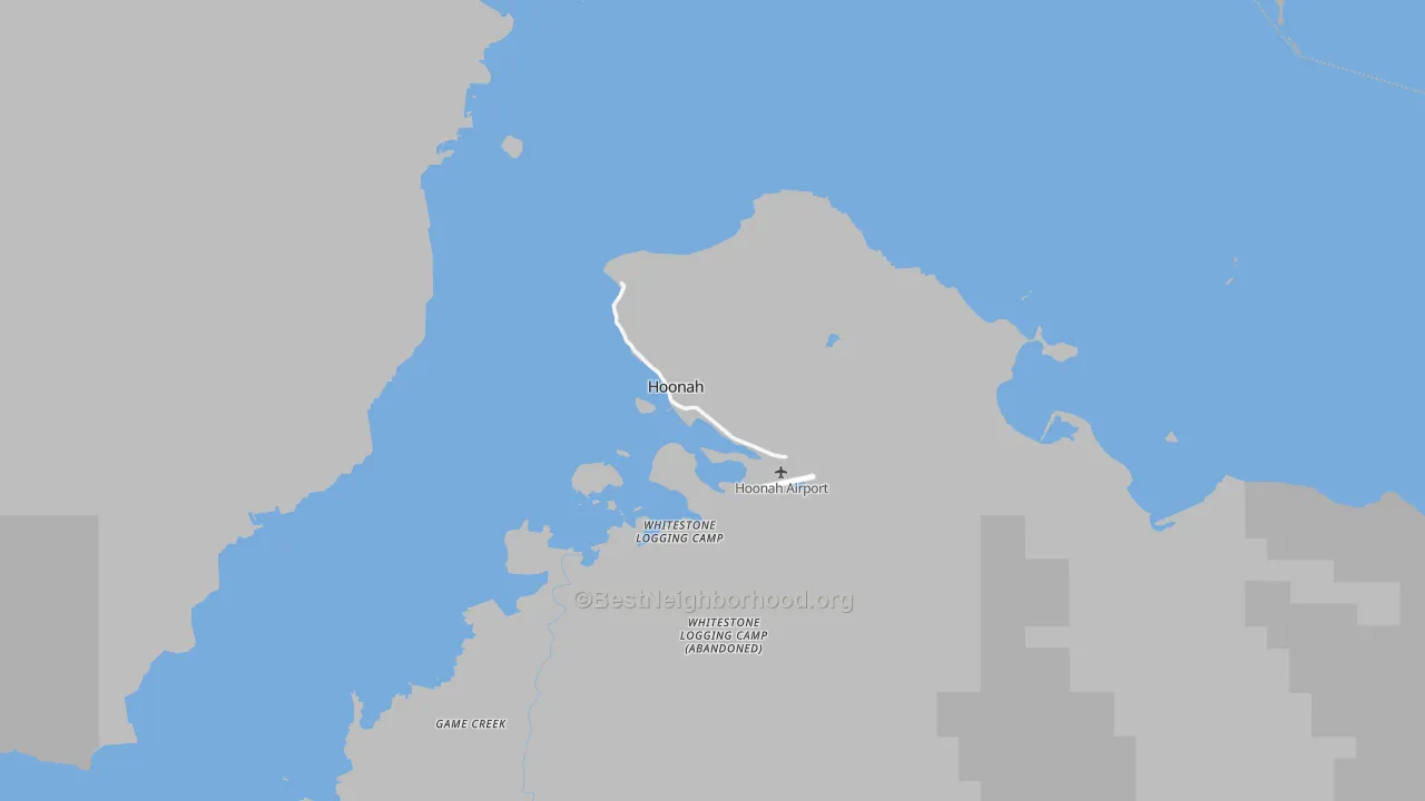Transit Grade map of 99829, AK