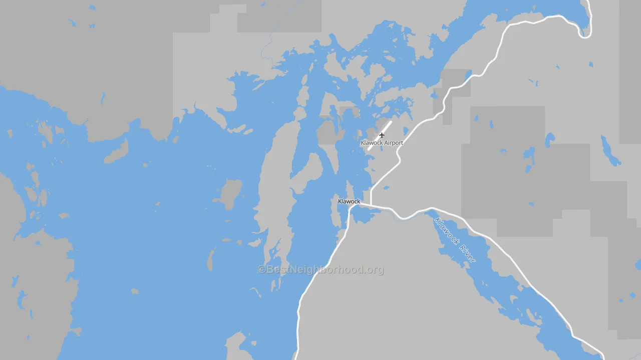 Transit Grade map of 99921, AK