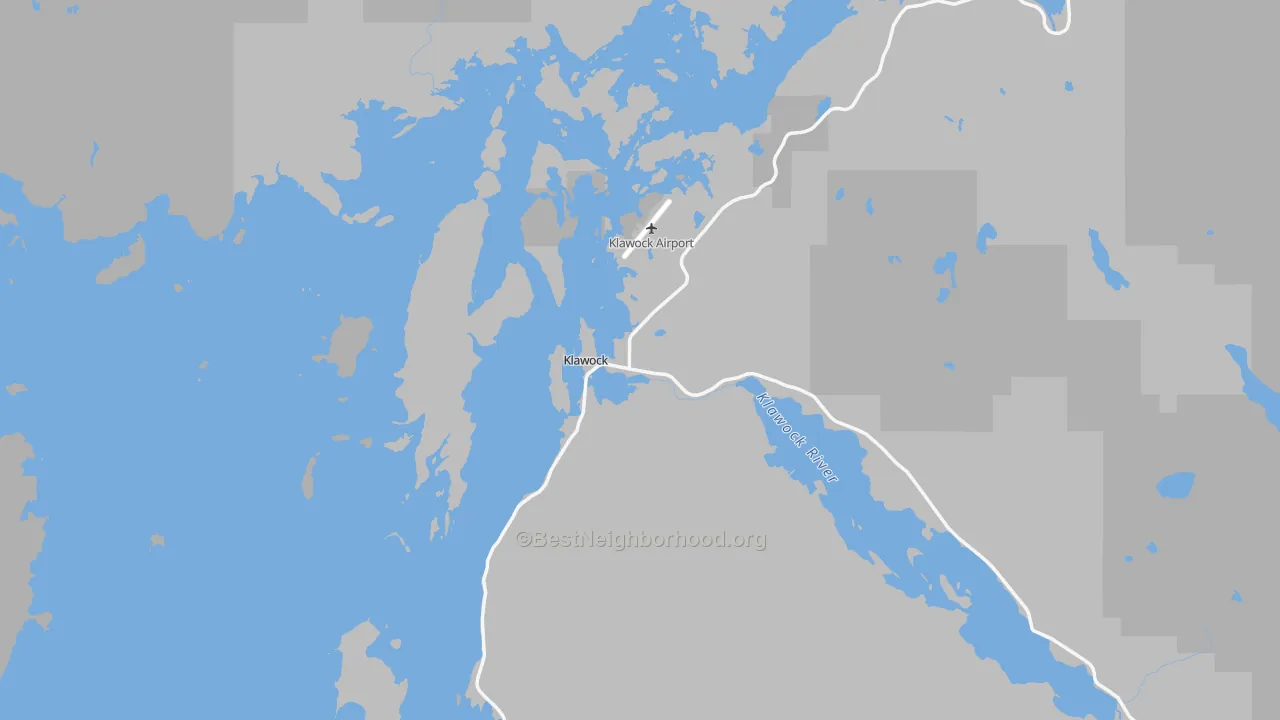 Transit Grade map of 99925, AK