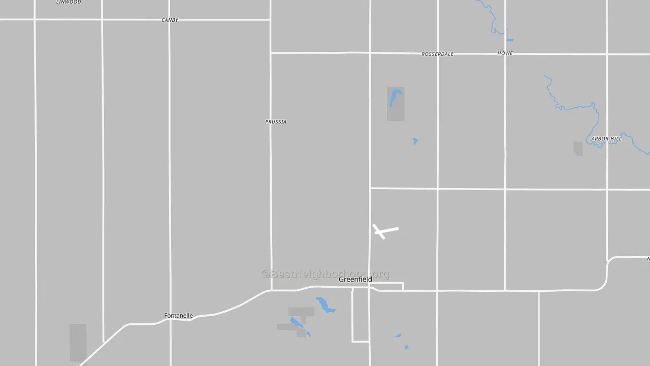 Transit Grade map of Adair County, IA