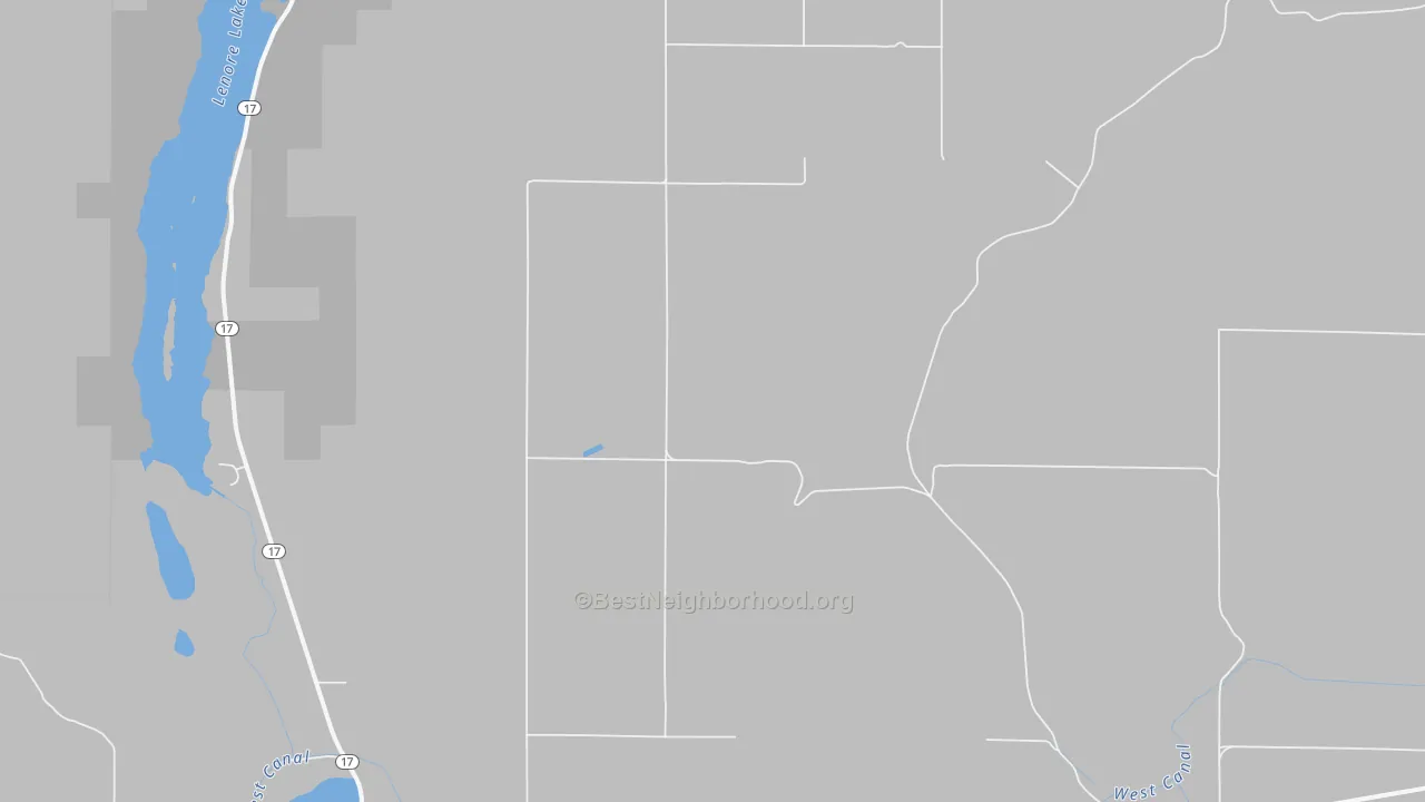 Transit Grade map of Adrian, WA