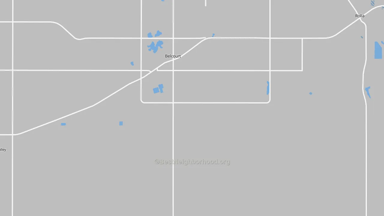 Transit Grade map of Agate, ND