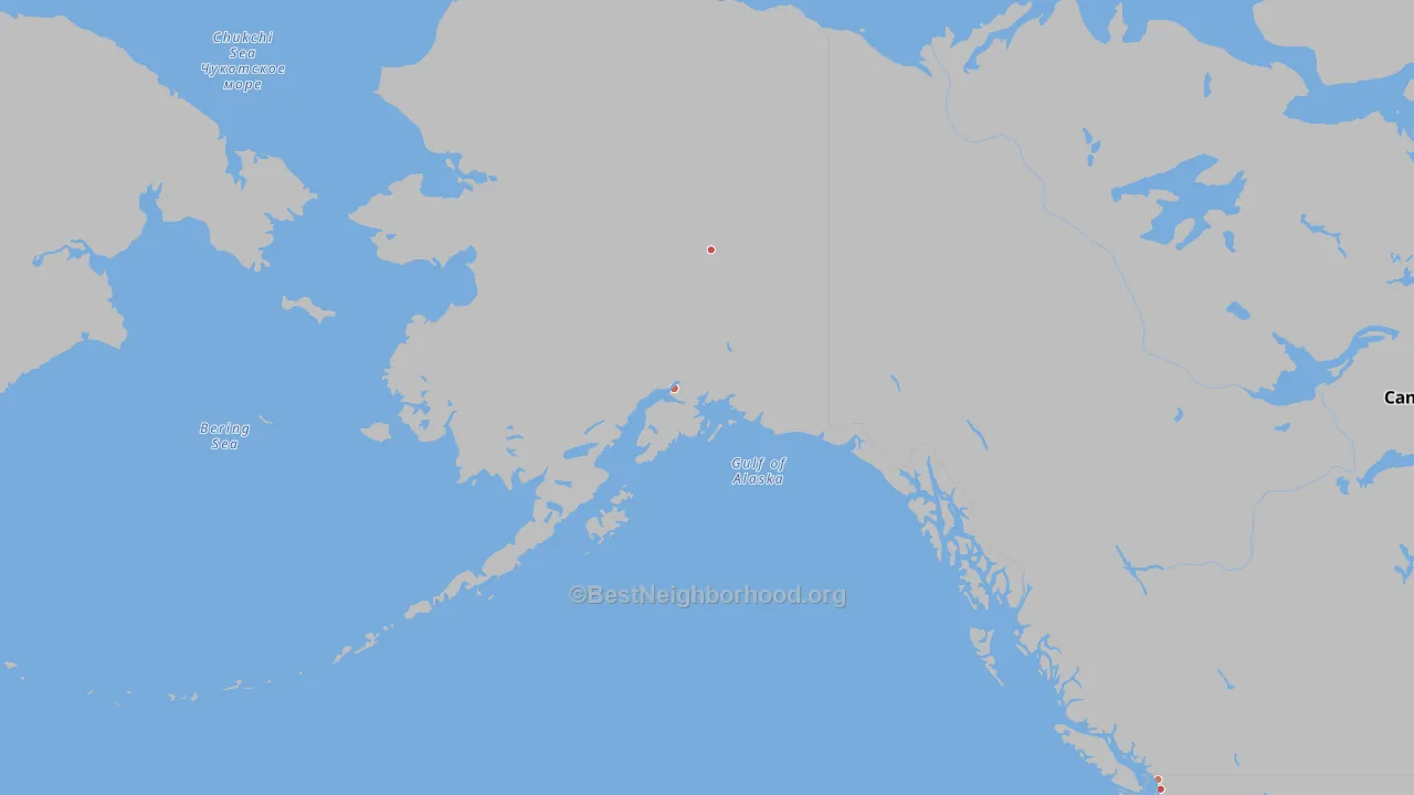 Transit Grade map of Alaska