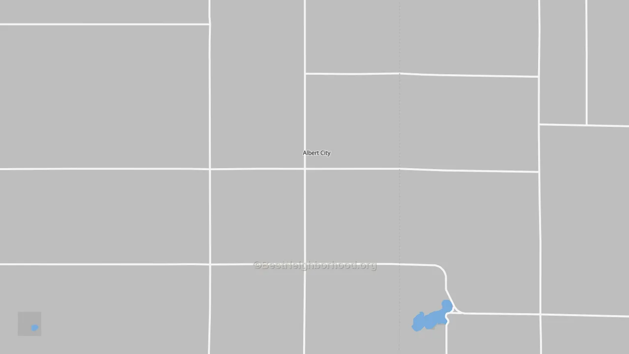 Transit Grade map of Albert City, IA