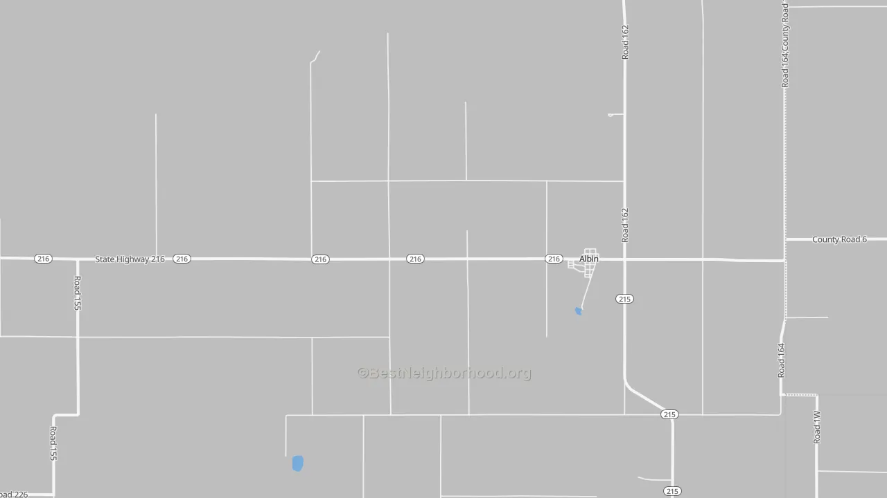 Transit Grade map of Albin, WY