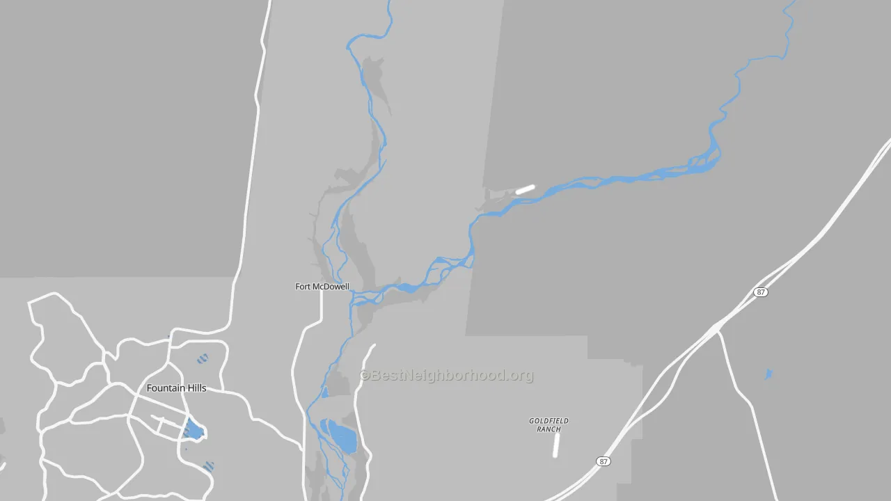 Transit Grade map of Alchesay Flat, AZ