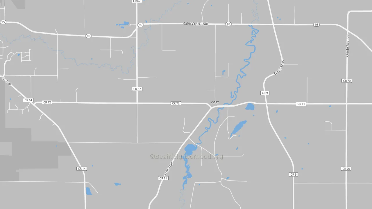 Transit Grade map of Almelund, MN