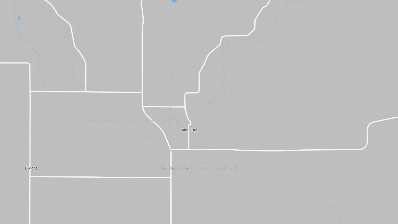 Transit Grade map of Alta Vista, KS