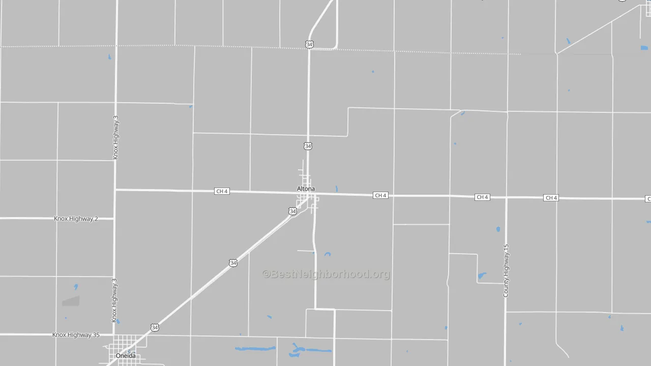Transit Grade map of Altona, IL