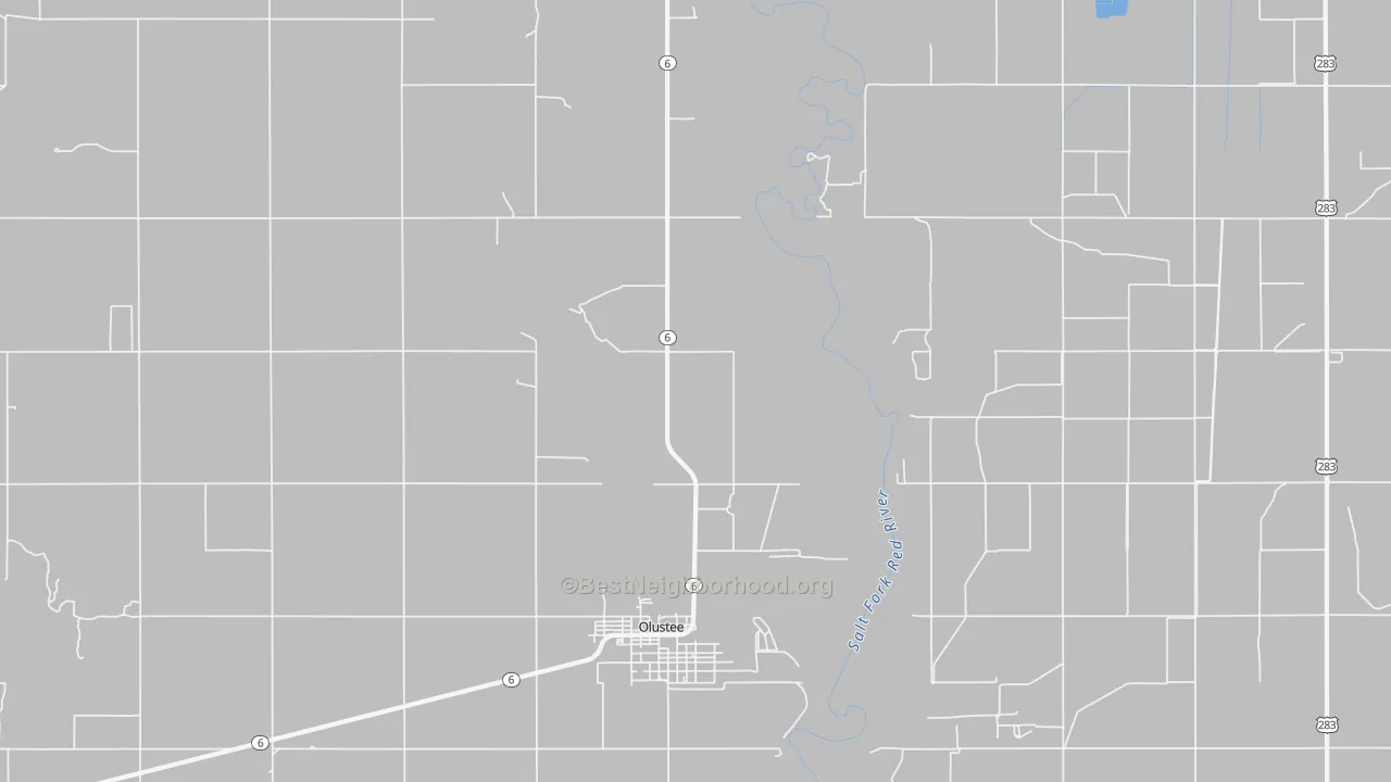 Transit Grade map of Altus Afb, OK