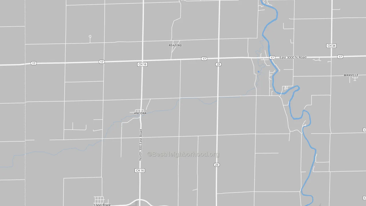 Transit Grade map of Ancona, IL
