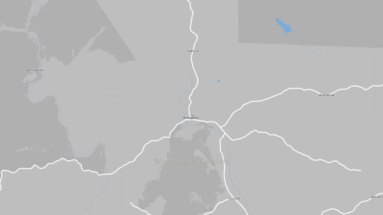 Transit Grade map of Annapolis, MO