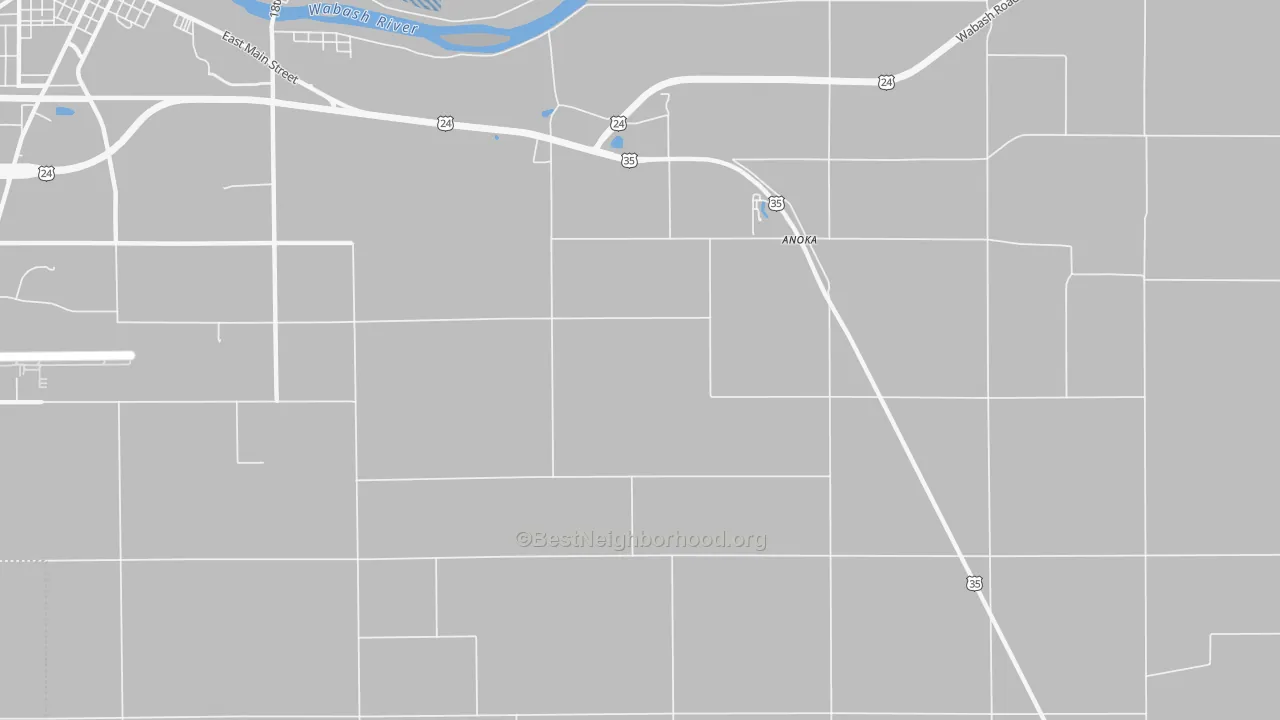 Transit Grade map of Anoka, IN