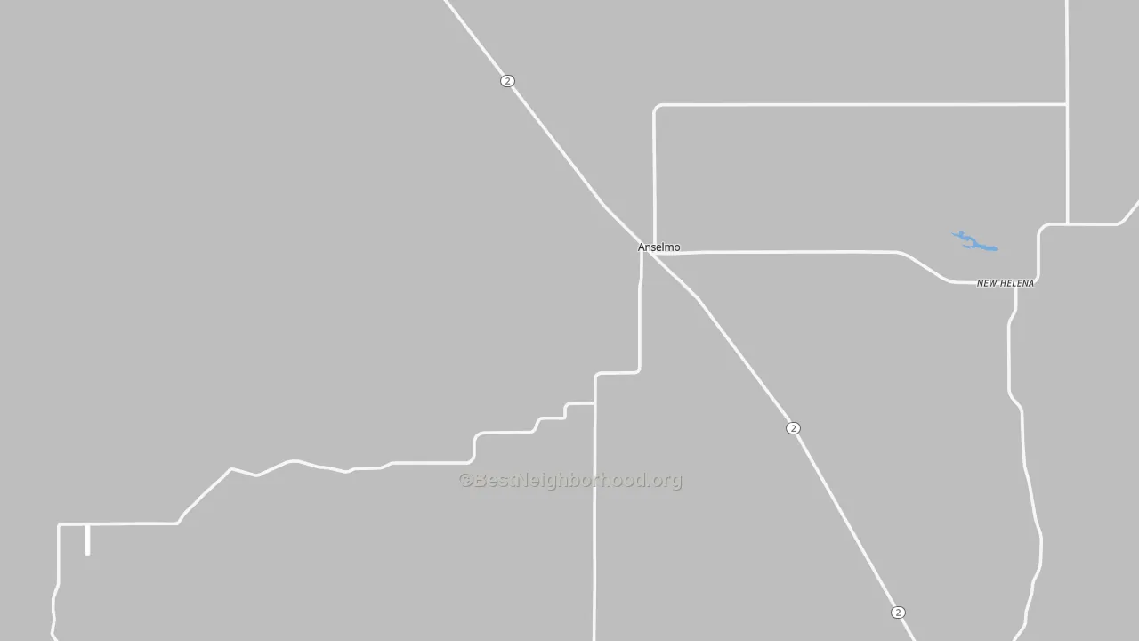 Transit Grade map of Anselmo, NE