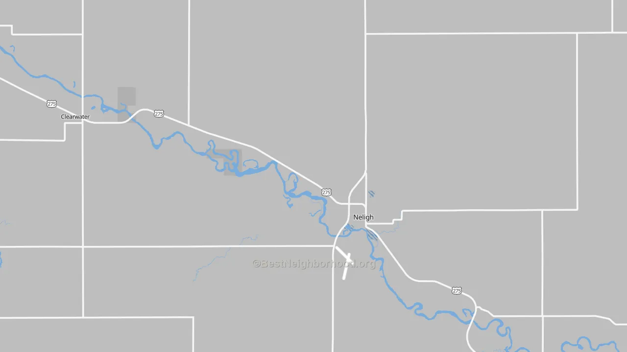 Transit Grade map of Antelope County, NE