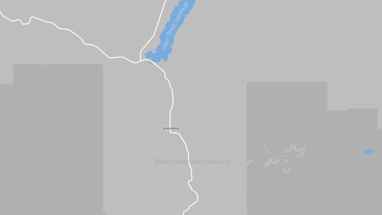 Transit Grade map of Antimony, UT