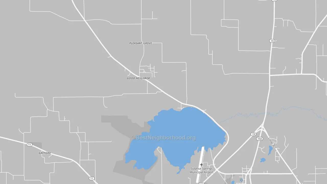 Transit Grade map of Arbala, TX