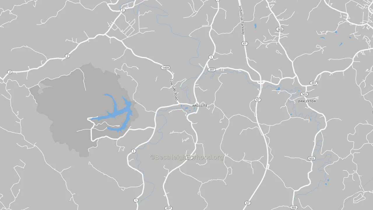 Transit Grade map of Argillite, KY