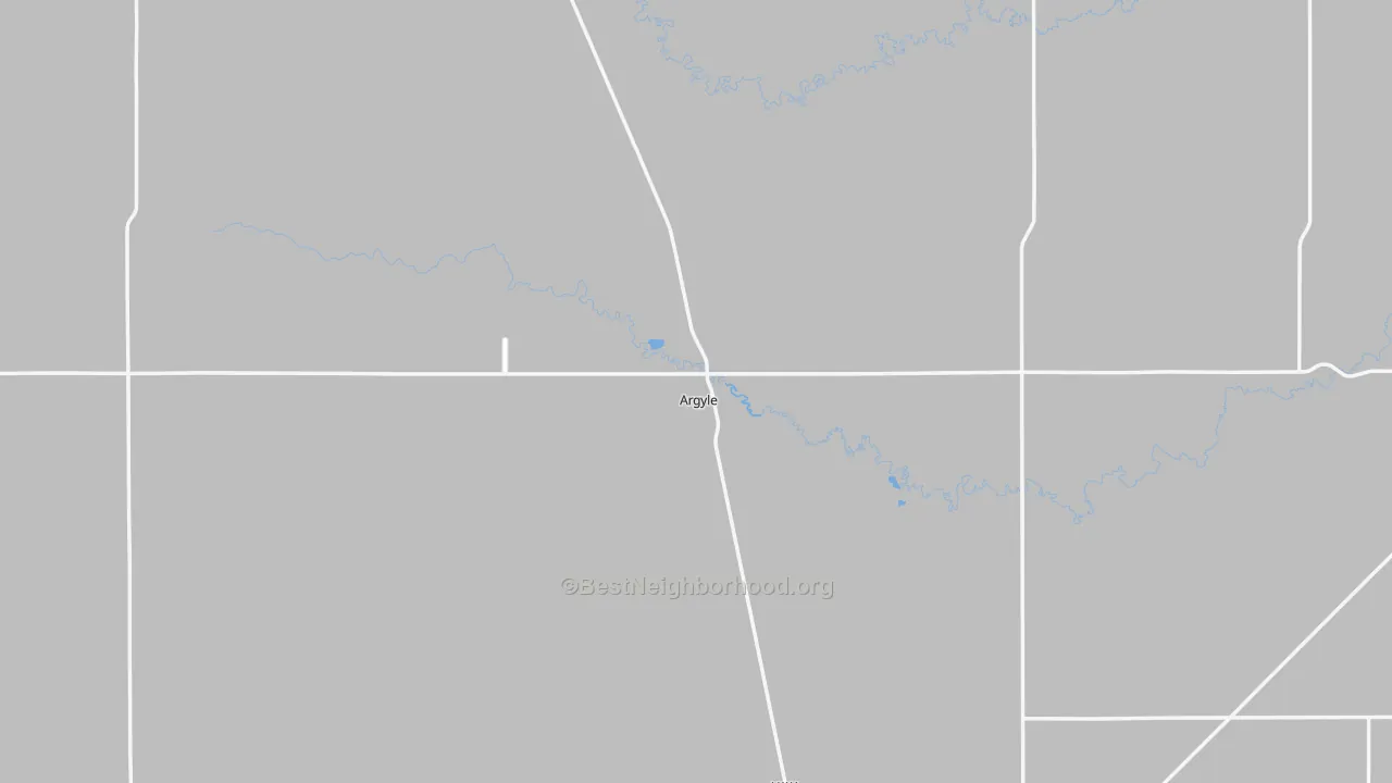 Transit Grade map of Argyle, MN