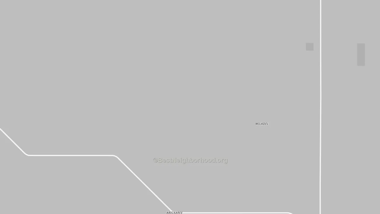 Transit Grade map of Arickaree, CO