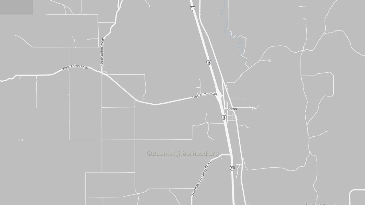 Transit Grade map of Arimo, ID