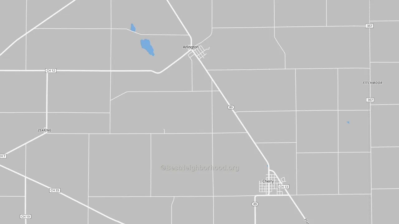 Transit Grade map of Arlington, IL
