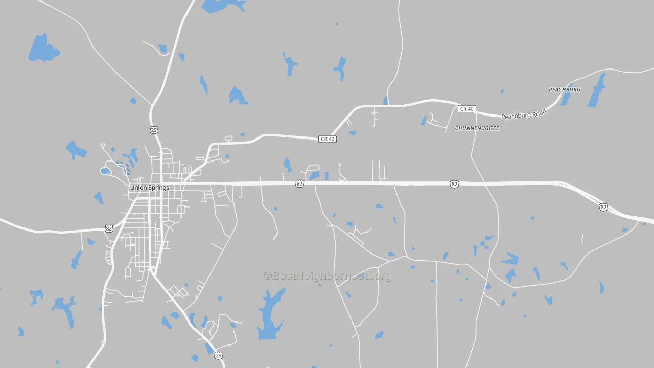 Transit Grade map of Armstrong, AL