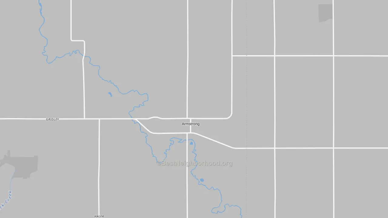 Transit Grade map of Armstrong, IA