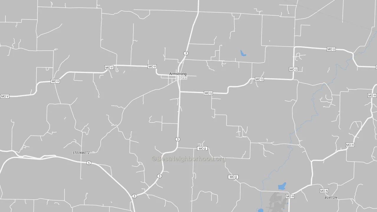 Transit Grade map of Armstrong, MO