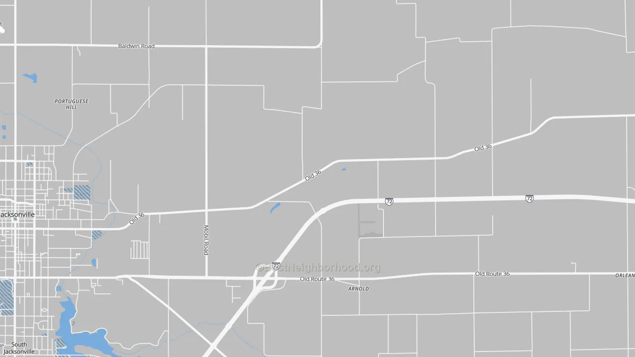Transit Grade map of Arnold, IL