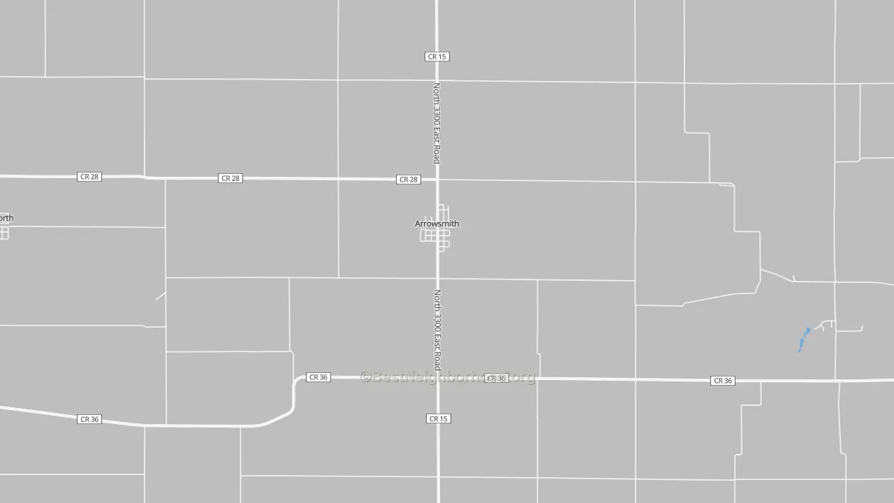 Transit Grade map of Arrowsmith, IL