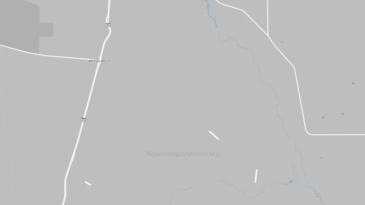 Transit Grade map of Artesia Wells, TX