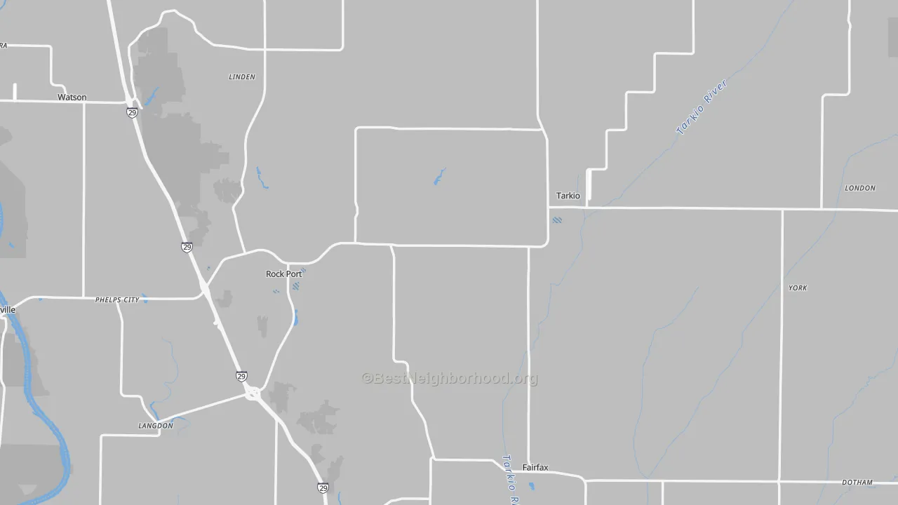 Transit Grade map of Atchison County, MO