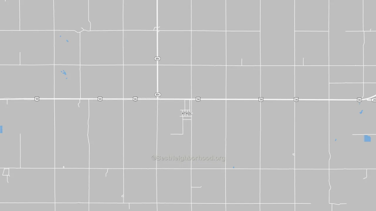 Transit Grade map of Athol, KS