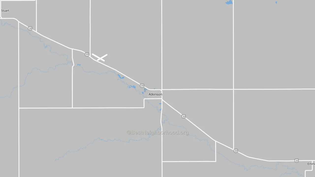 Transit Grade map of Atkinson, NE