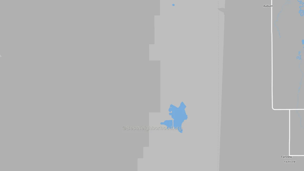 Transit Grade map of Auburn, ID