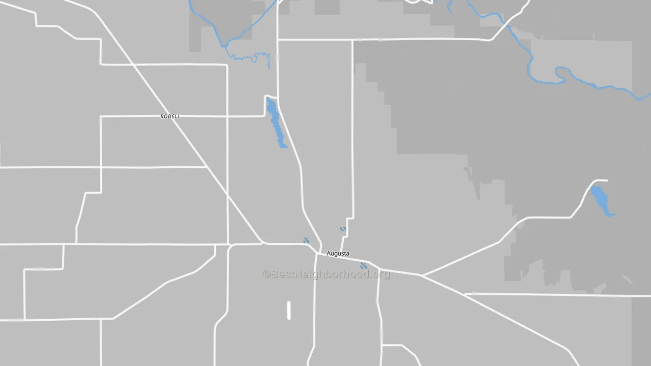 Transit Grade map of Augusta, WI
