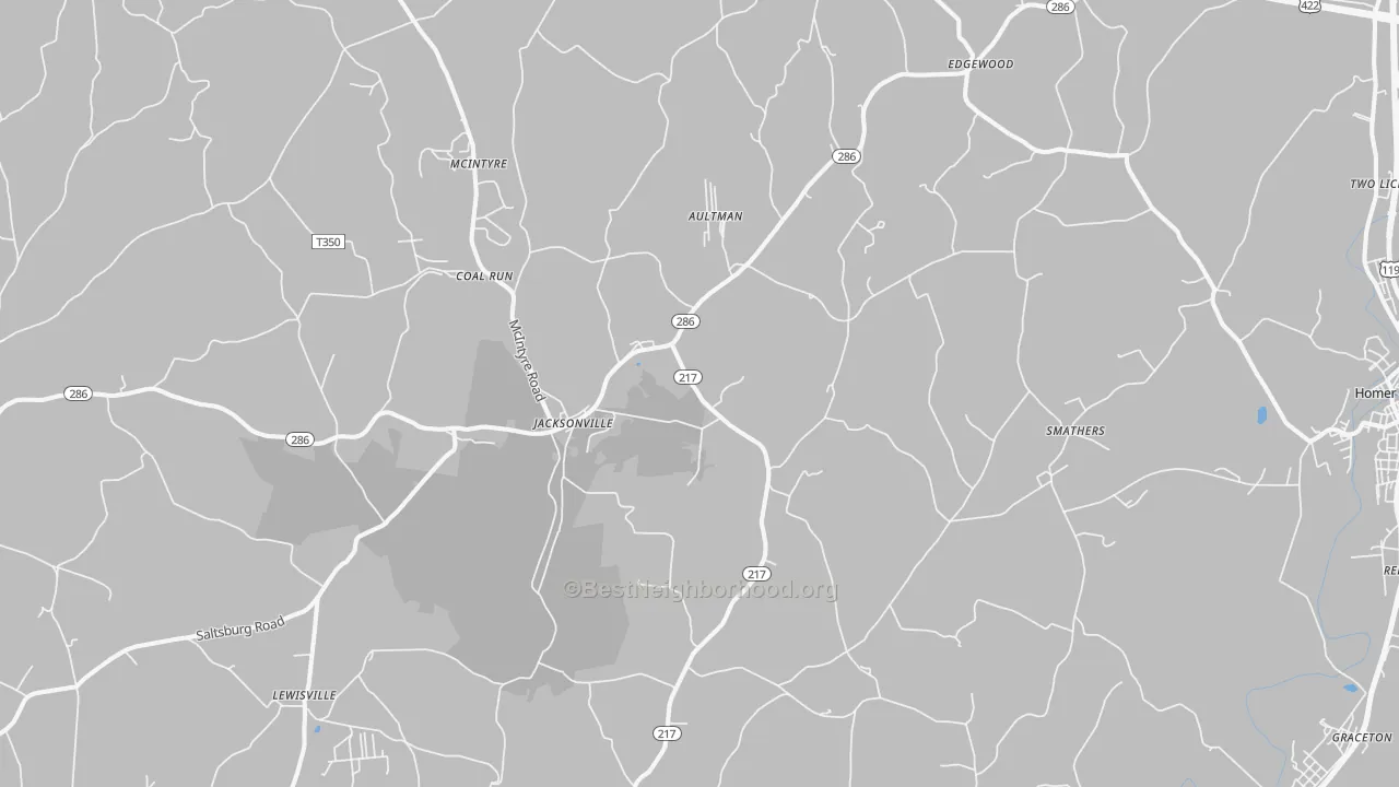 Transit Grade map of Aultman, PA